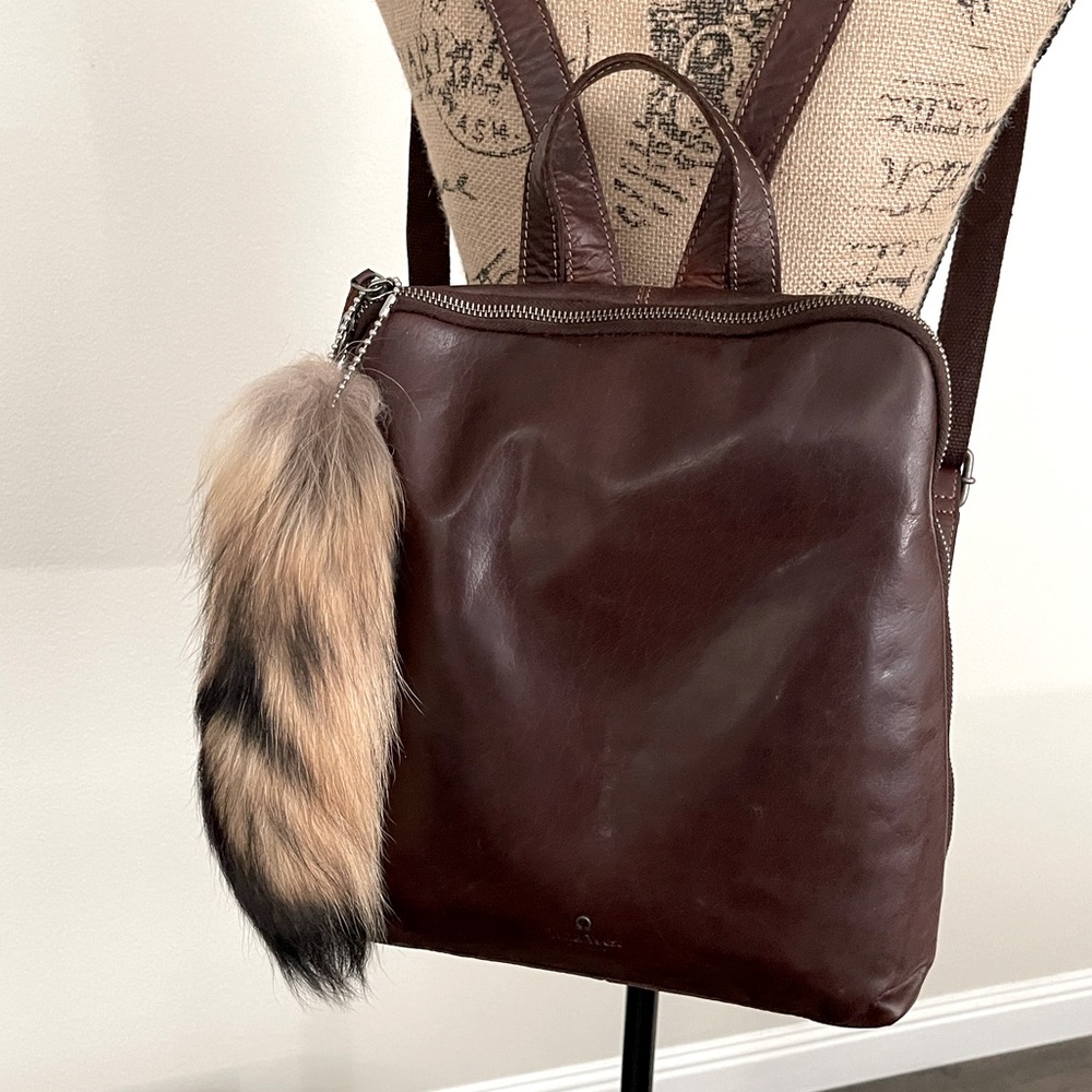 Real fox fur key chain/ purse Pom Pom